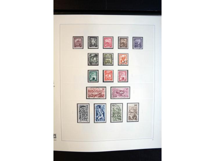 1920/59, sehr schöne, vorwiegend postfrische Sammlung dabei Mi.-Nr. 53-69, 70-83, 84-97, 128-34, 135-41, 161-67, 171-77, Urdr