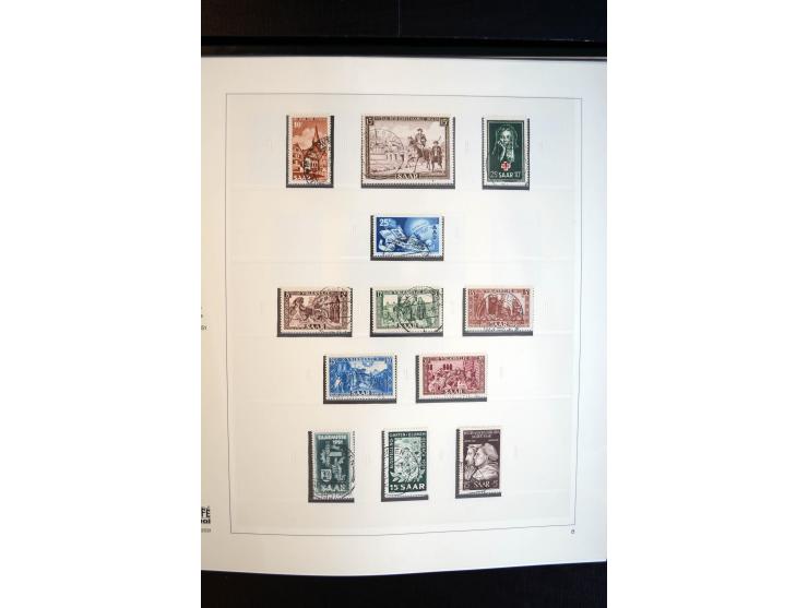 1920/59, sehr schöne, vorwiegend postfrische Sammlung dabei Mi.-Nr. 53-69, 70-83, 84-97, 128-34, 135-41, 161-67, 171-77, Urdr