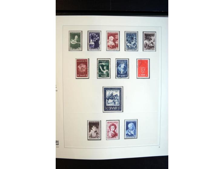 1920/59, sehr schöne, vorwiegend postfrische Sammlung dabei Mi.-Nr. 53-69, 70-83, 84-97, 128-34, 135-41, 161-67, 171-77, Urdr