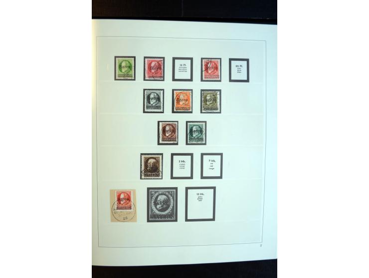 1920/59, sehr schöne, vorwiegend postfrische Sammlung dabei Mi.-Nr. 53-69, 70-83, 84-97, 128-34, 135-41, 161-67, 171-77, Urdr