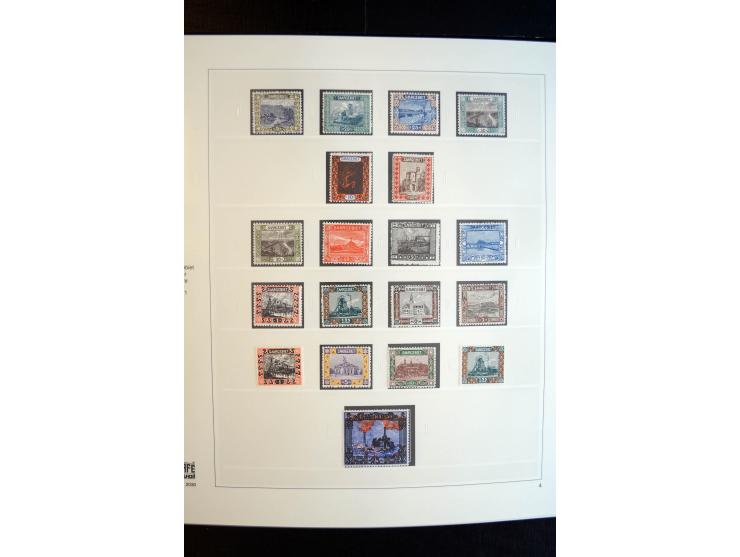 1920/59, sehr schöne, vorwiegend postfrische Sammlung dabei Mi.-Nr. 53-69, 70-83, 84-97, 128-34, 135-41, 161-67, 171-77, Urdr