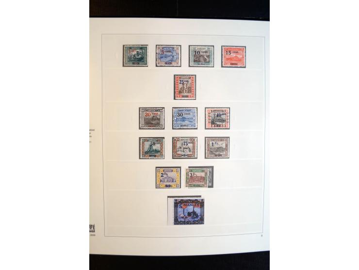 1920/59, sehr schöne, vorwiegend postfrische Sammlung dabei Mi.-Nr. 53-69, 70-83, 84-97, 128-34, 135-41, 161-67, 171-77, Urdr