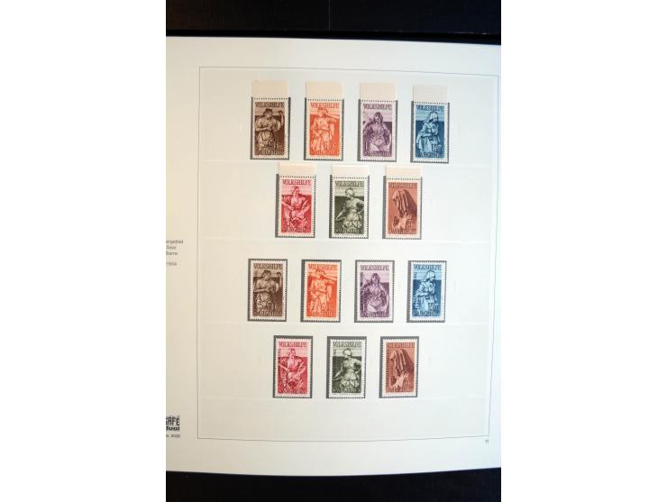 1920/59, sehr schöne, vorwiegend postfrische Sammlung dabei Mi.-Nr. 53-69, 70-83, 84-97, 128-34, 135-41, 161-67, 171-77, Urdr