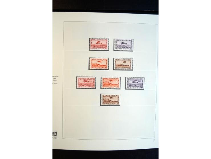 1920/59, sehr schöne, vorwiegend postfrische Sammlung dabei Mi.-Nr. 53-69, 70-83, 84-97, 128-34, 135-41, 161-67, 171-77, Urdr