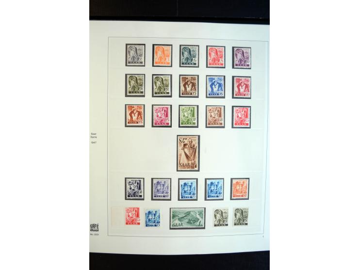 1920/59, sehr schöne, vorwiegend postfrische Sammlung dabei Mi.-Nr. 53-69, 70-83, 84-97, 128-34, 135-41, 161-67, 171-77, Urdr
