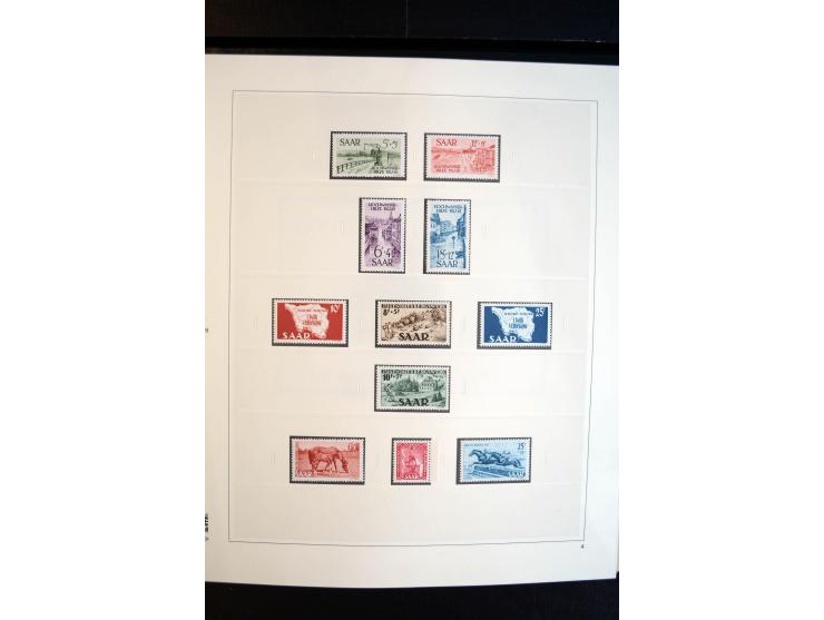 1920/59, sehr schöne, vorwiegend postfrische Sammlung dabei Mi.-Nr. 53-69, 70-83, 84-97, 128-34, 135-41, 161-67, 171-77, Urdr