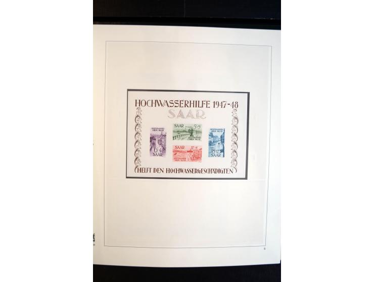 1920/59, sehr schöne, vorwiegend postfrische Sammlung dabei Mi.-Nr. 53-69, 70-83, 84-97, 128-34, 135-41, 161-67, 171-77, Urdr