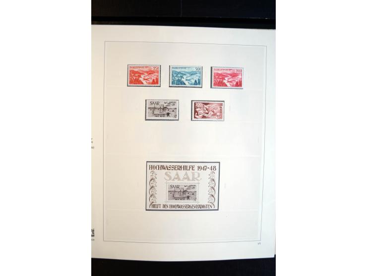 1920/59, sehr schöne, vorwiegend postfrische Sammlung dabei Mi.-Nr. 53-69, 70-83, 84-97, 128-34, 135-41, 161-67, 171-77, Urdr