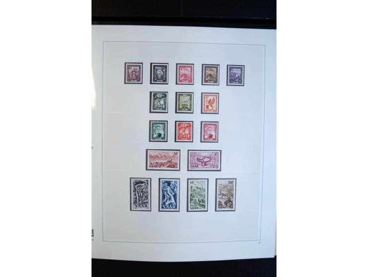 1920/59, sehr schöne, vorwiegend postfrische Sammlung dabei Mi.-Nr. 53-69, 70-83, 84-97, 128-34, 135-41, 161-67, 171-77, Urdr