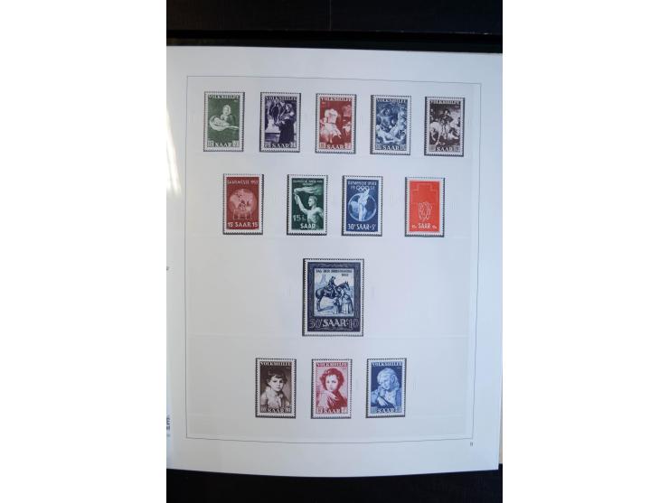 1920/59, sehr schöne, vorwiegend postfrische Sammlung dabei Mi.-Nr. 53-69, 70-83, 84-97, 128-34, 135-41, 161-67, 171-77, Urdr