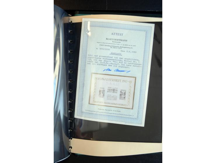 1920/59, sehr schöne, vorwiegend postfrische Sammlung dabei Mi.-Nr. 53-69, 70-83, 84-97, 128-34, 135-41, 161-67, 171-77, Urdr