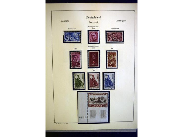 1920/58, ungebrauchte/postfrische und gestempelte Sammlung mit besseren Werten, dabei Mi.-Nr. 16 ungebraucht, Mi.-Nr. 30-31 g