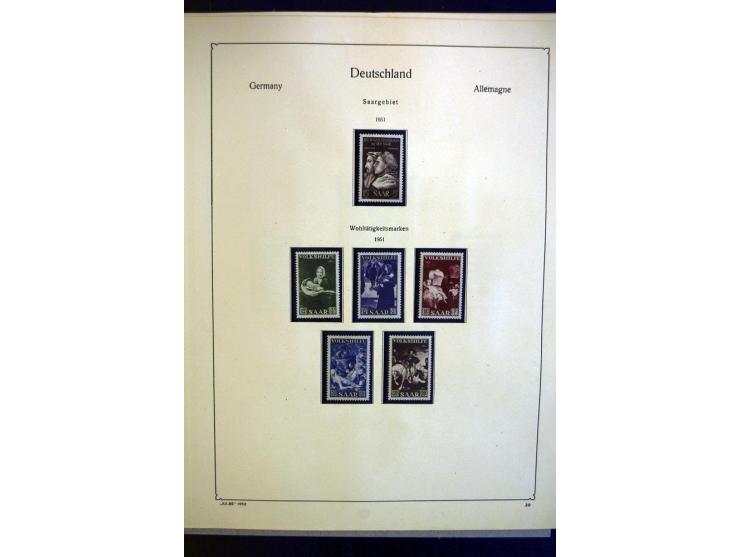 1920/58, ungebrauchte/postfrische und gestempelte Sammlung mit besseren Werten, dabei Mi.-Nr. 16 ungebraucht, Mi.-Nr. 30-31 g