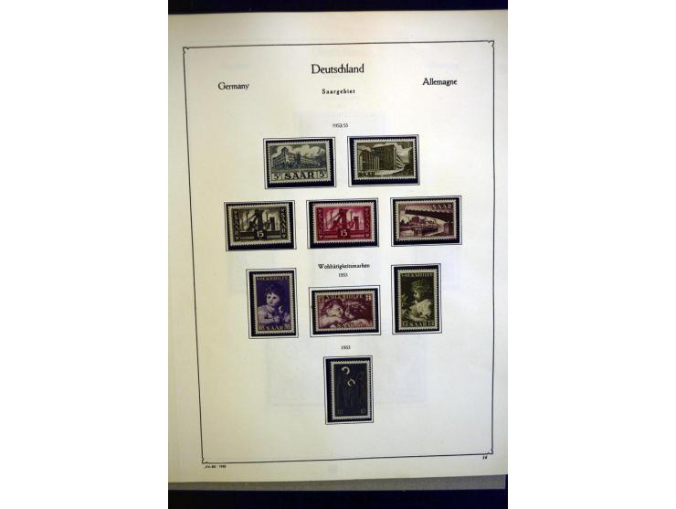1920/58, ungebrauchte/postfrische und gestempelte Sammlung mit besseren Werten, dabei Mi.-Nr. 16 ungebraucht, Mi.-Nr. 30-31 g