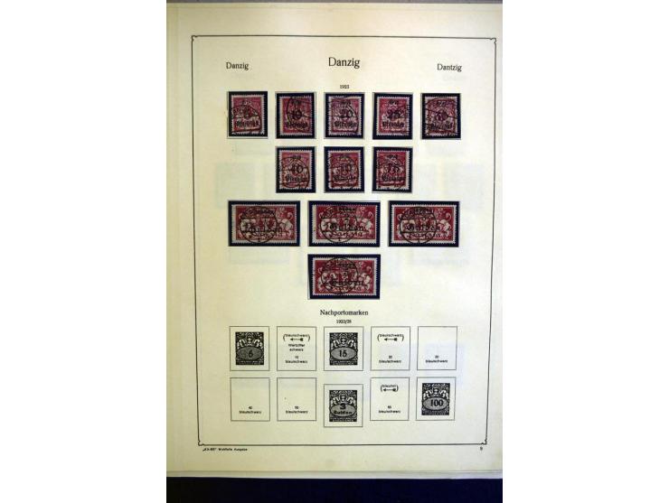 1920/39, ungebrauchte und gestempelte Sammlung mit einigen besseren, dabei u.a. Mi.-Nr. 32-33 und 39 ungebraucht, teils sign.