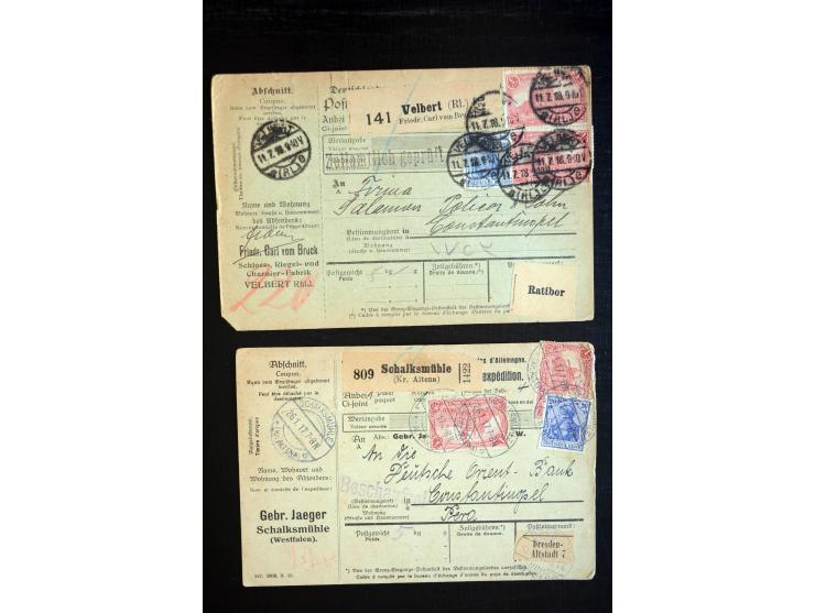 1941/45, amerikanische Zensur im II. WK., einige hundert Briefe und Karten aus bzw. nach Amerika mit vielen verschiedenen Zen