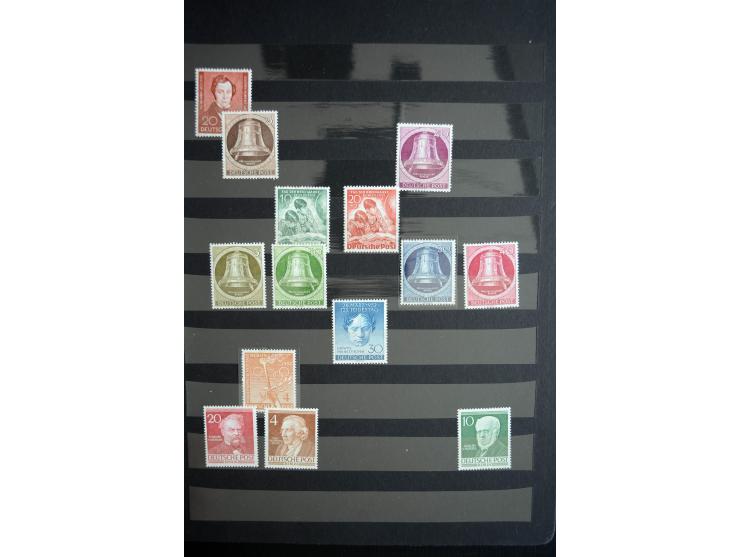 1872/1974, postfrischer, ungebrauchter und gestempelter Bestand, dabei Dt. Reich Bl.3, Saar Bl.1 und 2, Bund Mi.-Nr. 139/40 (