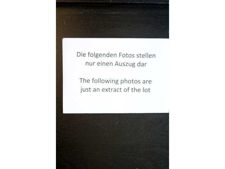 1914/59, meist gestempelte und ungebrauchte Sammlung Bes. I. WK., Abstimmungsgebiete ohne Saar, Danzig und Memel im Vordrucka