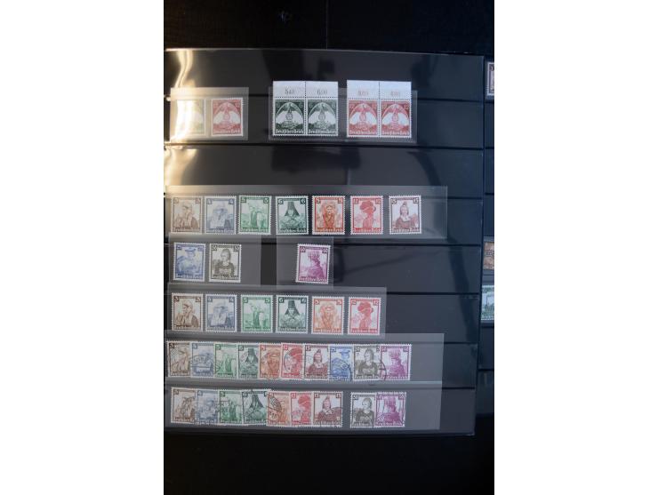 1933/60, interessanter, meist gestempelter und postfrischer/ungebrauchter Doublettenbestand ab III.Reich, Schwerpunkt nach 19