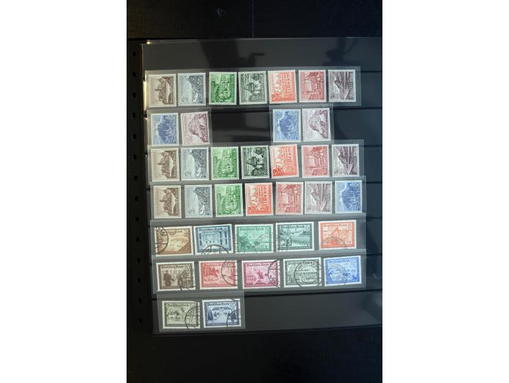 1933/60, interessanter, meist gestempelter und postfrischer/ungebrauchter Doublettenbestand ab III.Reich, Schwerpunkt nach 19