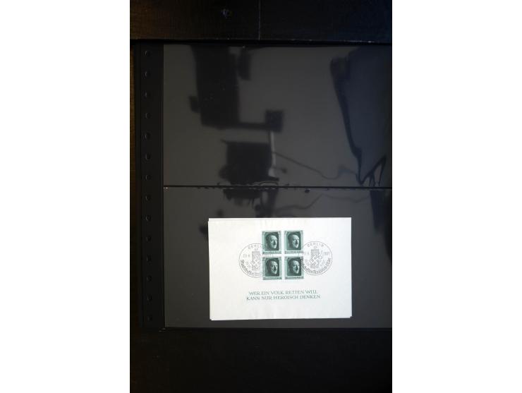 1933/60, interessanter, meist gestempelter und postfrischer/ungebrauchter Doublettenbestand ab III.Reich, Schwerpunkt nach 19