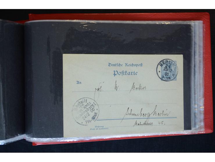 Berlin: 1820/1941, interessante Sammlung mit ca. 310 Briefen, Karten und Ganzsachen ab Vorphila bis ca. 1910 mit vielen versc