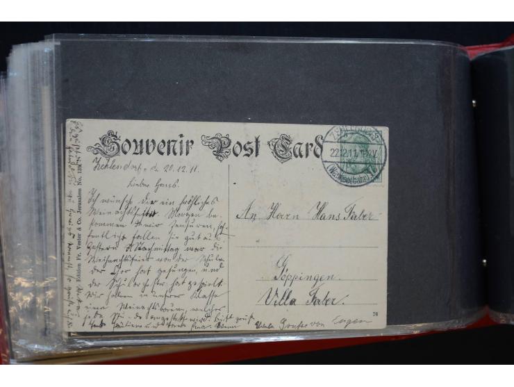 Berlin: 1820/1941, interessante Sammlung mit ca. 310 Briefen, Karten und Ganzsachen ab Vorphila bis ca. 1910 mit vielen versc