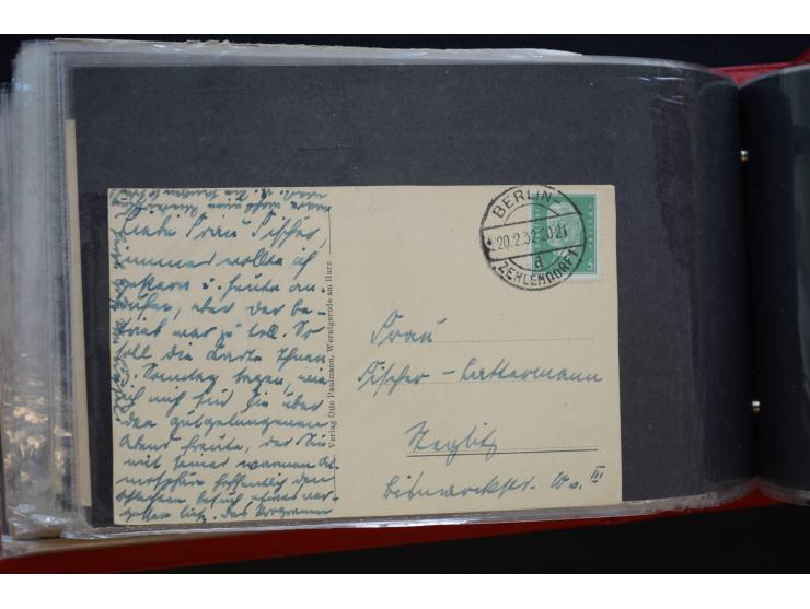 Berlin: 1820/1941, interessante Sammlung mit ca. 310 Briefen, Karten und Ganzsachen ab Vorphila bis ca. 1910 mit vielen versc