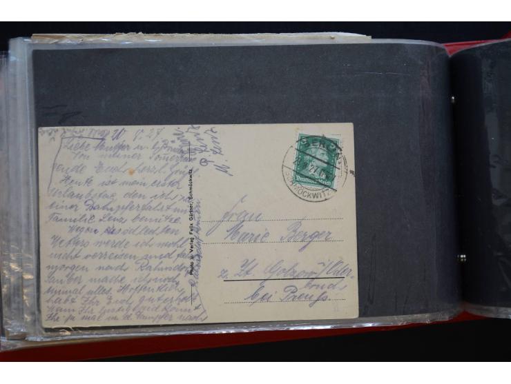 Berlin: 1820/1941, interessante Sammlung mit ca. 310 Briefen, Karten und Ganzsachen ab Vorphila bis ca. 1910 mit vielen versc