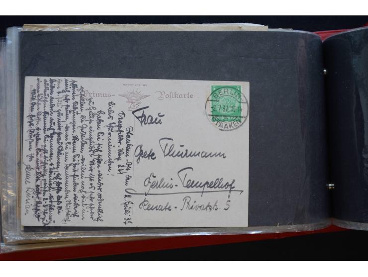 Berlin: 1820/1941, interessante Sammlung mit ca. 310 Briefen, Karten und Ganzsachen ab Vorphila bis ca. 1910 mit vielen versc