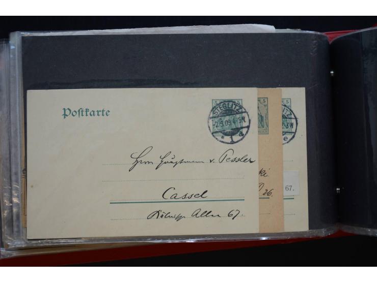 Berlin: 1820/1941, interessante Sammlung mit ca. 310 Briefen, Karten und Ganzsachen ab Vorphila bis ca. 1910 mit vielen versc