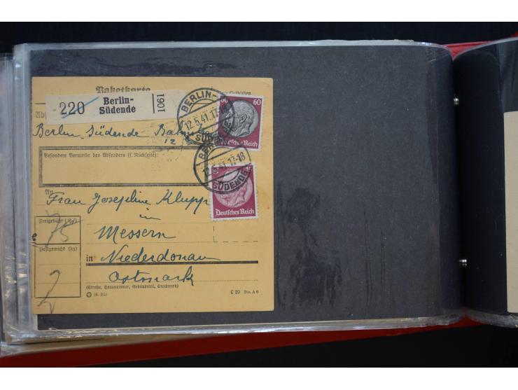 Berlin: 1820/1941, interessante Sammlung mit ca. 310 Briefen, Karten und Ganzsachen ab Vorphila bis ca. 1910 mit vielen versc
