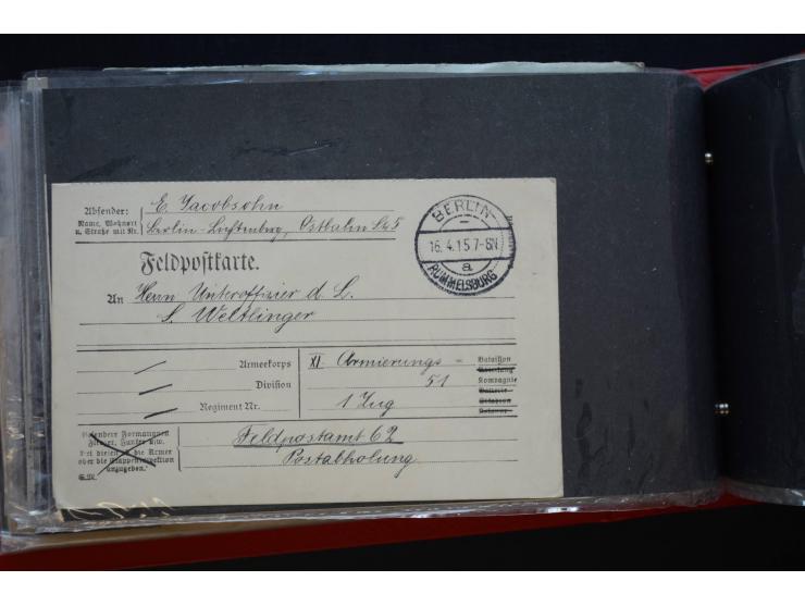 Berlin: 1820/1941, interessante Sammlung mit ca. 310 Briefen, Karten und Ganzsachen ab Vorphila bis ca. 1910 mit vielen versc