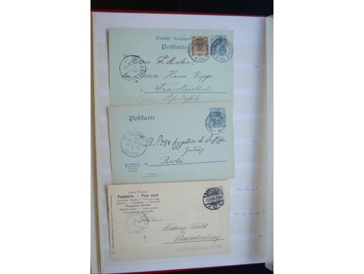 Berlin: 1820/1941, interessante Sammlung mit ca. 310 Briefen, Karten und Ganzsachen ab Vorphila bis ca. 1910 mit vielen versc