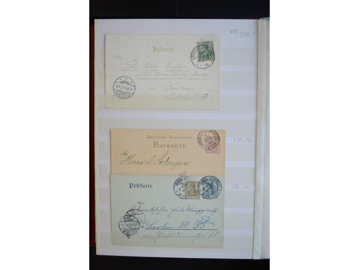 Berlin: 1820/1941, interessante Sammlung mit ca. 310 Briefen, Karten und Ganzsachen ab Vorphila bis ca. 1910 mit vielen versc