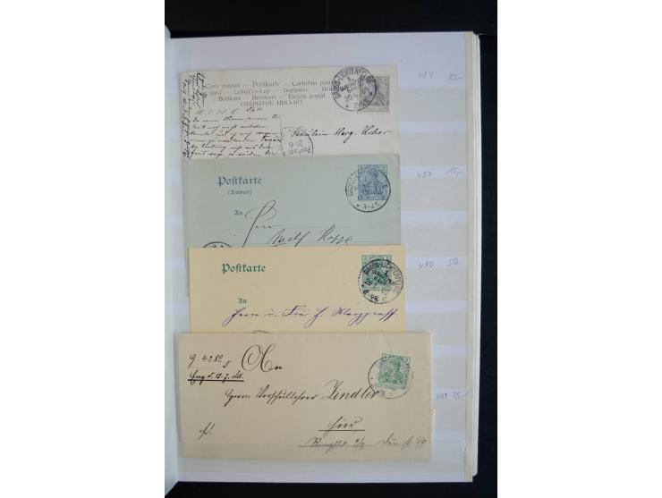 Berlin: 1820/1941, interessante Sammlung mit ca. 310 Briefen, Karten und Ganzsachen ab Vorphila bis ca. 1910 mit vielen versc