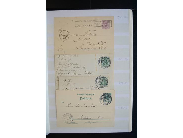 Berlin: 1820/1941, interessante Sammlung mit ca. 310 Briefen, Karten und Ganzsachen ab Vorphila bis ca. 1910 mit vielen versc