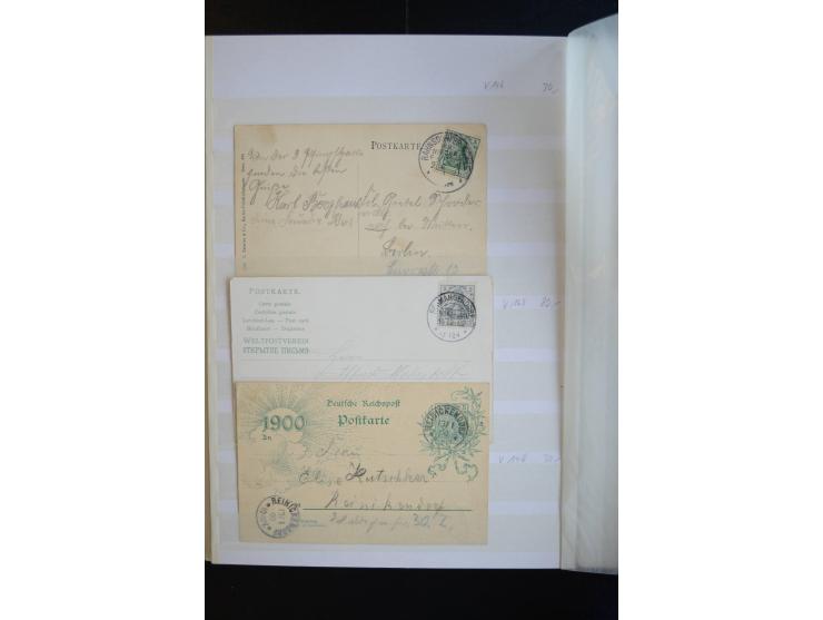 Berlin: 1820/1941, interessante Sammlung mit ca. 310 Briefen, Karten und Ganzsachen ab Vorphila bis ca. 1910 mit vielen versc