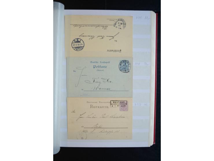 Berlin: 1820/1941, interessante Sammlung mit ca. 310 Briefen, Karten und Ganzsachen ab Vorphila bis ca. 1910 mit vielen versc