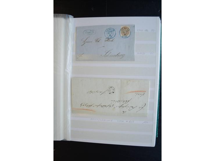 Berlin: 1820/1941, interessante Sammlung mit ca. 310 Briefen, Karten und Ganzsachen ab Vorphila bis ca. 1910 mit vielen versc