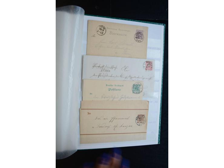Berlin: 1820/1941, interessante Sammlung mit ca. 310 Briefen, Karten und Ganzsachen ab Vorphila bis ca. 1910 mit vielen versc