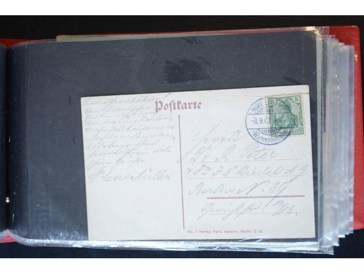 Berlin: 1820/1941, interessante Sammlung mit ca. 310 Briefen, Karten und Ganzsachen ab Vorphila bis ca. 1910 mit vielen versc