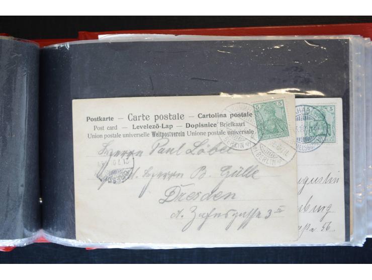 Berlin: 1820/1941, interessante Sammlung mit ca. 310 Briefen, Karten und Ganzsachen ab Vorphila bis ca. 1910 mit vielen versc