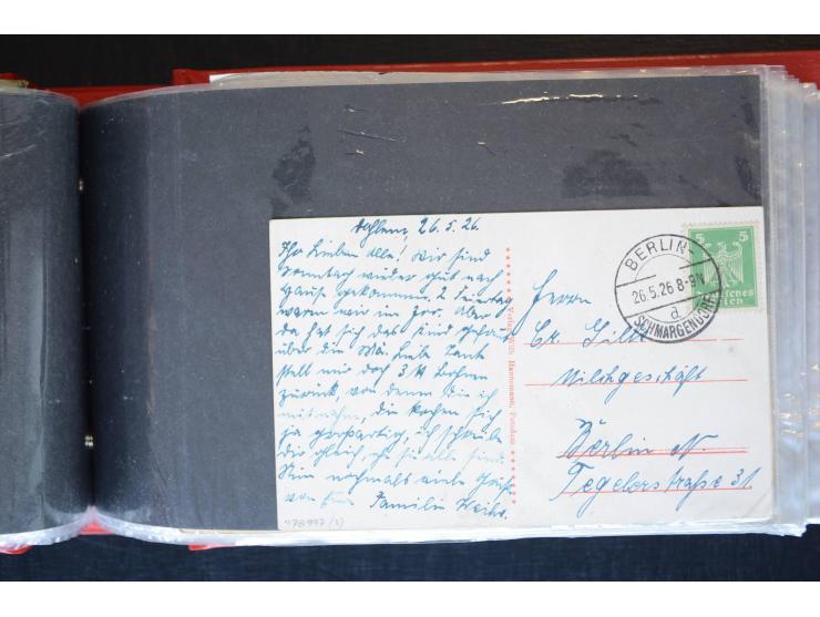 Berlin: 1820/1941, interessante Sammlung mit ca. 310 Briefen, Karten und Ganzsachen ab Vorphila bis ca. 1910 mit vielen versc