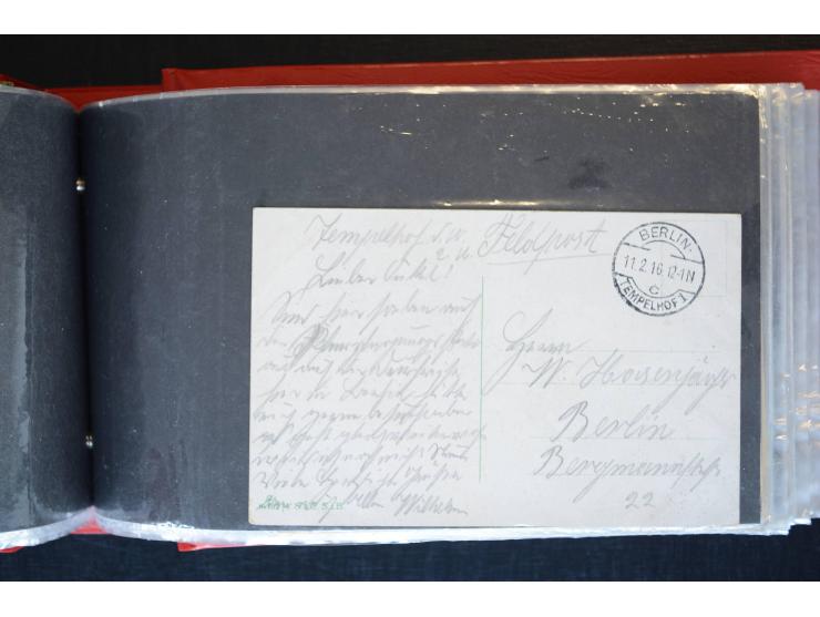 Berlin: 1820/1941, interessante Sammlung mit ca. 310 Briefen, Karten und Ganzsachen ab Vorphila bis ca. 1910 mit vielen versc