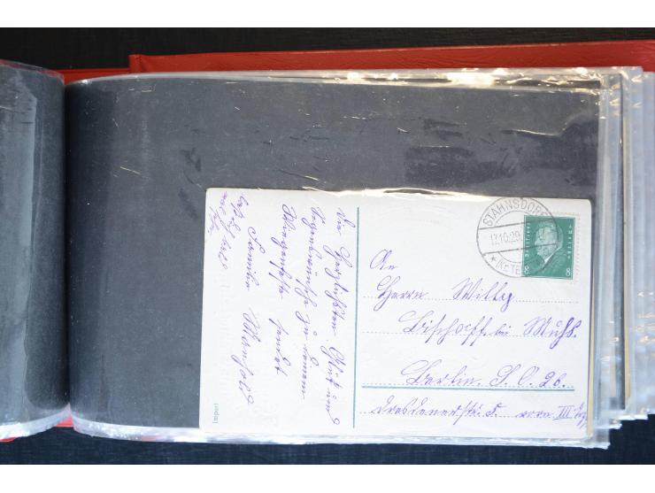 Berlin: 1820/1941, interessante Sammlung mit ca. 310 Briefen, Karten und Ganzsachen ab Vorphila bis ca. 1910 mit vielen versc