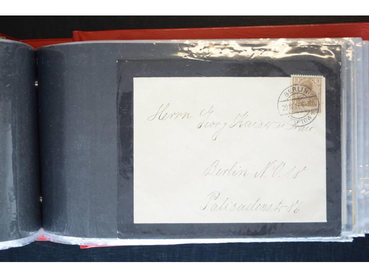 Berlin: 1820/1941, interessante Sammlung mit ca. 310 Briefen, Karten und Ganzsachen ab Vorphila bis ca. 1910 mit vielen versc