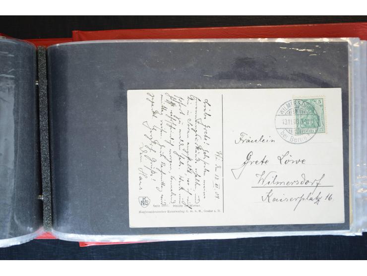 Berlin: 1820/1941, interessante Sammlung mit ca. 310 Briefen, Karten und Ganzsachen ab Vorphila bis ca. 1910 mit vielen versc