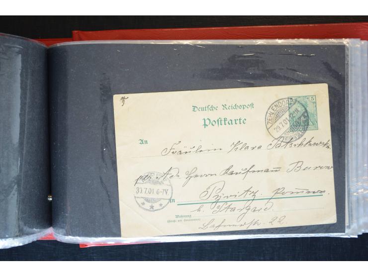 Berlin: 1820/1941, interessante Sammlung mit ca. 310 Briefen, Karten und Ganzsachen ab Vorphila bis ca. 1910 mit vielen versc