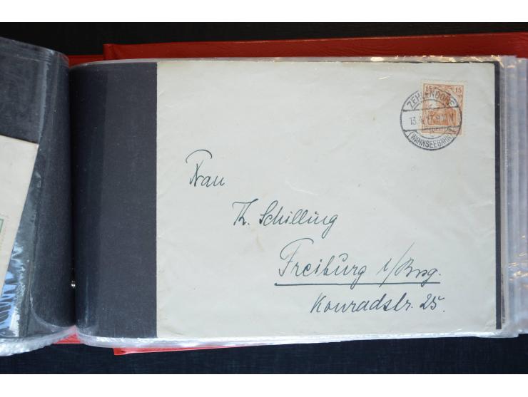 Berlin: 1820/1941, interessante Sammlung mit ca. 310 Briefen, Karten und Ganzsachen ab Vorphila bis ca. 1910 mit vielen versc
